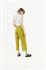 Picture of high waist  wide leg pants in lime