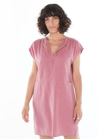 Picture of "Mini minimal" dress in pink