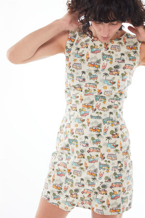 Picture of "surf van" mini dress