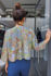 Picture of minimal collar shirt jacket in floral
