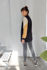 Picture of long bomber FTW black- cream- mustard