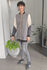 Picture of long bomber FTW light greys-cream