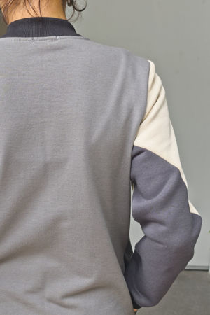 Picture of long bomber FTW light greys-cream