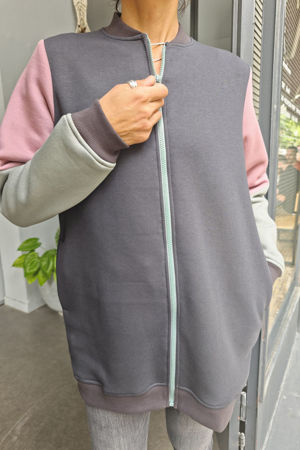 Picture of long bomber FTW grey pastels