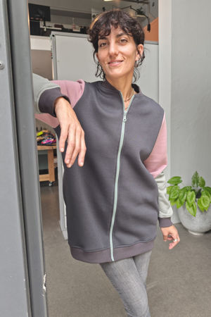 Picture of long bomber FTW grey pastels