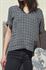 Picture of slit top in checked grey