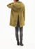 Picture of Water repellent  long jacket in olive green