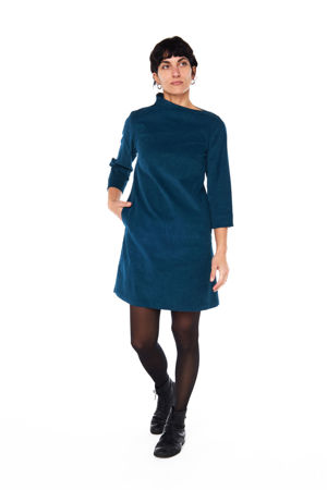 Picture of "mountain" dress in teal
