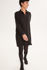 Picture of oversized shirt dress black