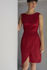 Picture of "flow"  dress in red
