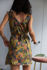 Picture of "olive blossom" wrap mini dress