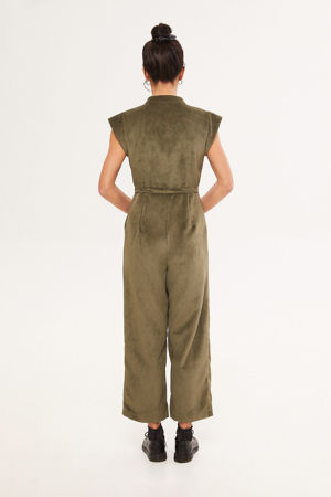Picture of Basic jumpsuit in olive