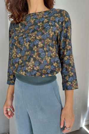 Picture of basic  top in floral