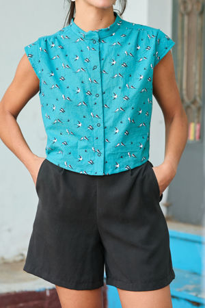 Picture of "swallows" mao shirt