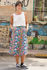 Picture of wrap sarongs skirt floral