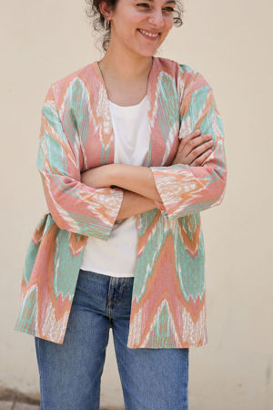 Picture of pastel kimonoblazer