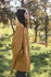 Picture of the "Kimono" coat in mustard