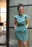Picture of "mao" shirt dress in strokes