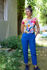 Picture of basic pants in blue
