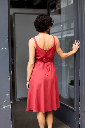 Picture of summer "tuck" dress