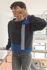 Picture of "mondrian" top blue black