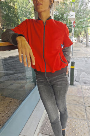 Picture of bomber FTW red greys