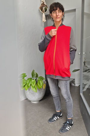 Picture of long bomber FTW orange red - greys