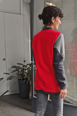 Picture of long bomber FTW orange red - greys