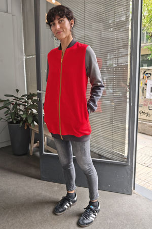 Picture of long bomber FTW orange red - greys