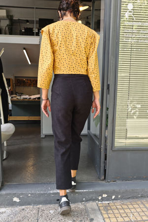 Picture of "wrap" pants in black