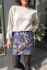 Picture of blue leaf mini skirt