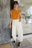 Picture of barrel pants in off white