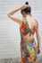 Picture of "flow"  dress in blue floral