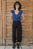 Picture of barrel pants in black