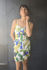 Picture of "free" mini dress grass blue geometric