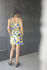 Picture of "free" mini dress grass blue geometric
