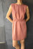 Picture of "scrunchie" mini dress in blush