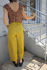 Picture of soft barrel pants in lime