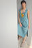 Picture of "bandeau" midi dress aqua floral