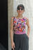 Picture of Low back jumpsuit in pink floral