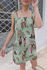 Picture of square neckline cocoa ladies dress