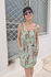 Picture of square neckline cocoa ladies dress
