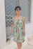 Picture of square neckline cocoa ladies dress