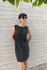 Picture of "scrunchie" mini dress in black