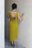 Picture of "bandeau" midi dress lime - floral