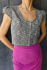 Picture of vest crop top zebra
