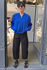 Picture of space bomber in blue