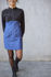 Picture of Bodycon dress  black - blue