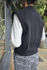 Picture of bomber  vest black -blue